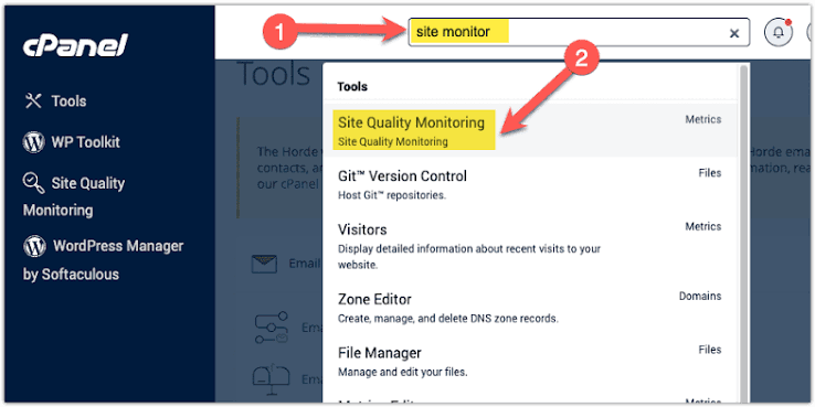 Site Quality Monitoring
