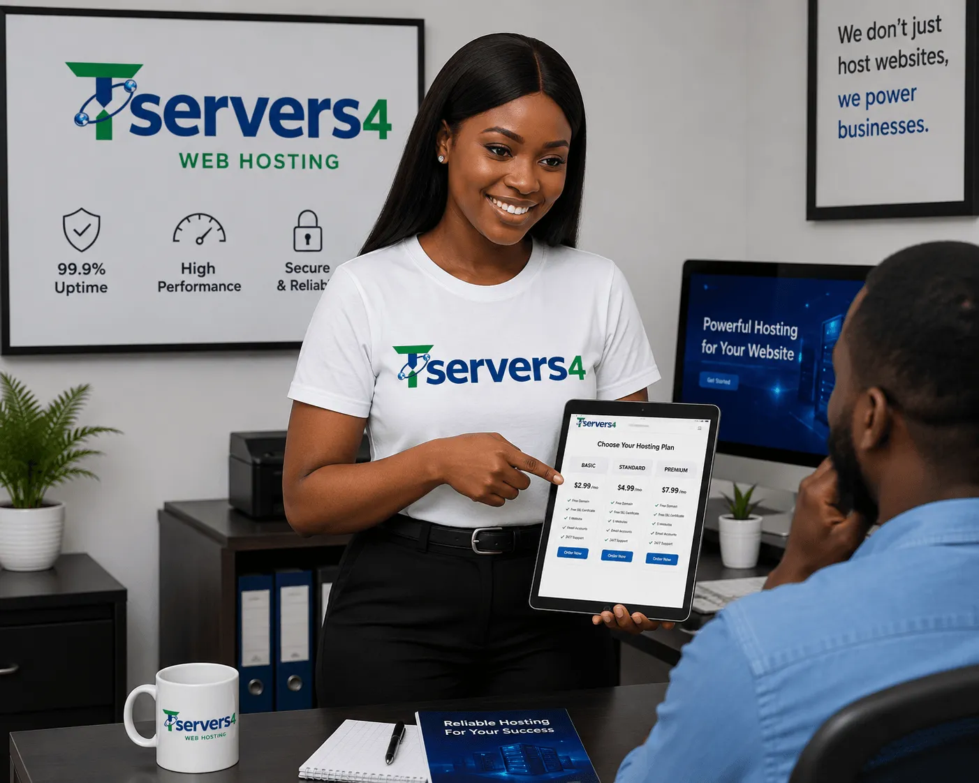 Tservers4 Unlimited SSD NVMe Web Hosting Nigeria